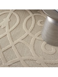 Cozumel Swirl Cream Rug - Thumbnail - 4