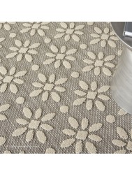 Cozumel Blossom Grey Rug - Thumbnail - 5