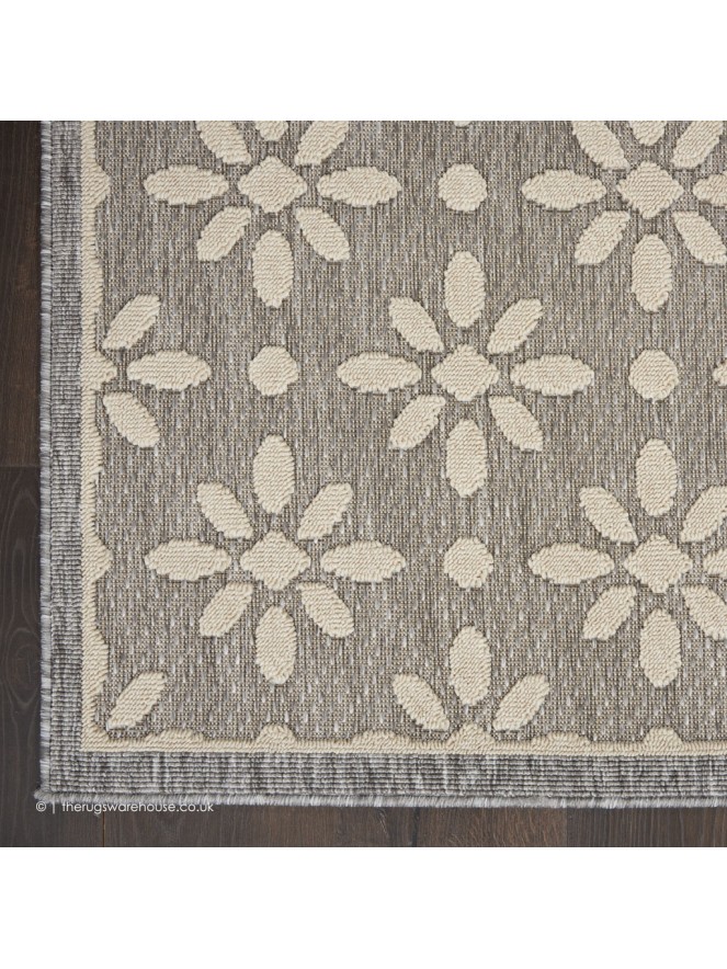 Cozumel Blossom Grey Rug - 6