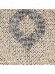 Cozumel Diamond Cream Rug - Thumbnail - 7