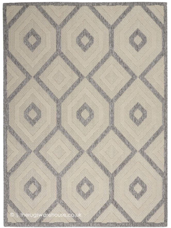 Cozumel Diamond Cream Rug - 9