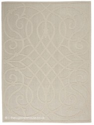 Cozumel Swirl Cream Rug - Thumbnail - 9