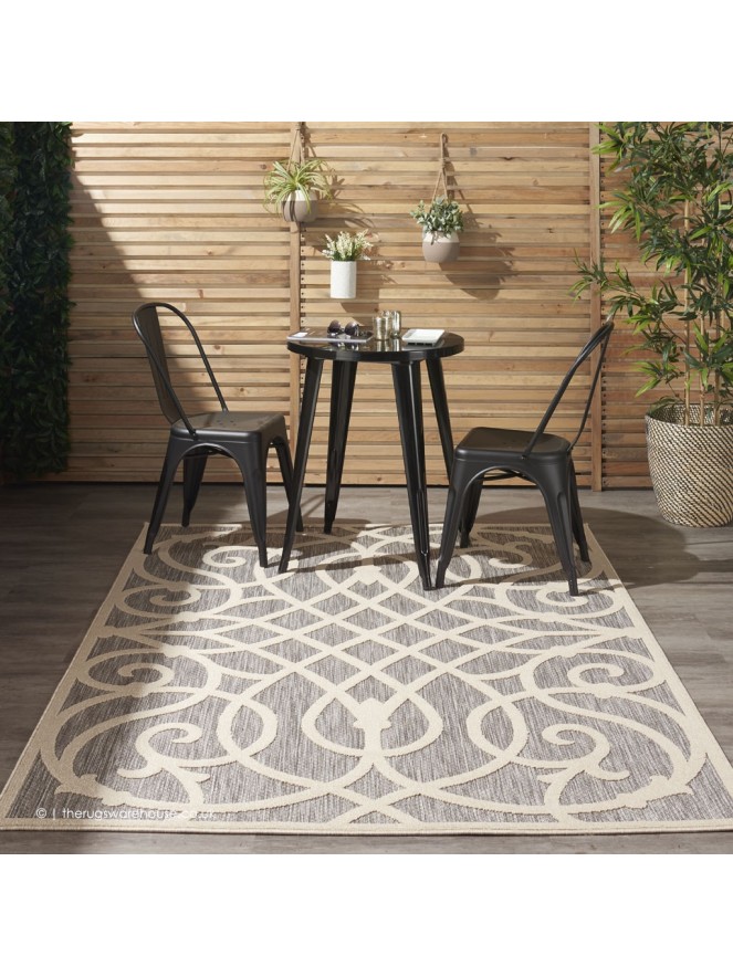 Cozumel Swirl Grey Rug - 2