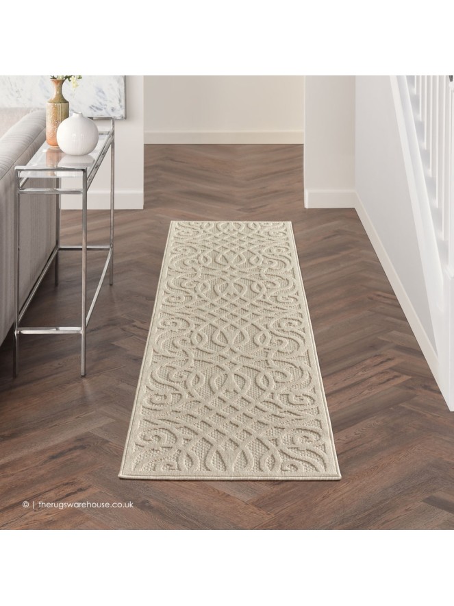 Cozumel Swirl Cream Runner - 3