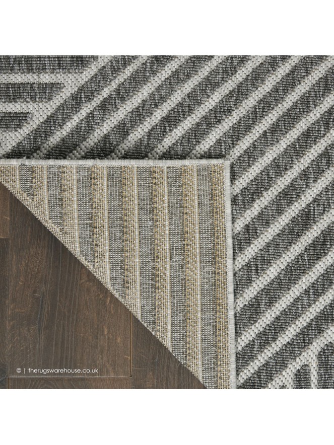 Cozumel Geo Dark Grey Rug - 4