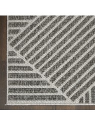 Cozumel Geo Dark Grey Rug - Thumbnail - 5