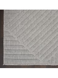 Cozumel Geo Light Grey Rug - Thumbnail - 5