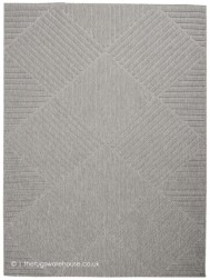 Cozumel Geo Light Grey Rug - Thumbnail - 9