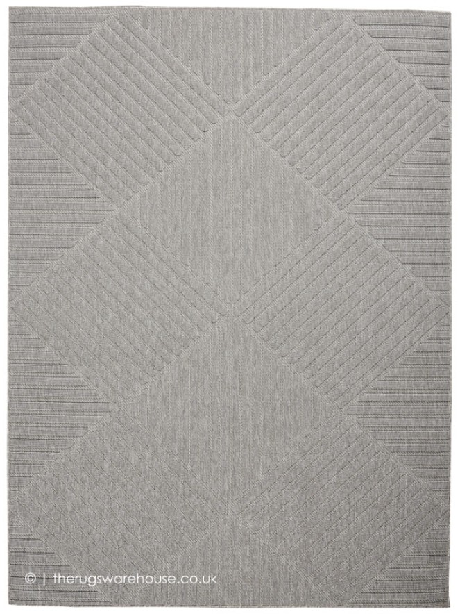 Cozumel Geo Light Grey Rug - 9