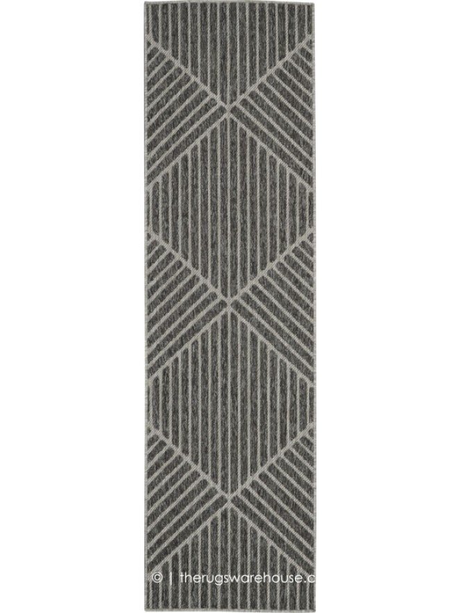 Cozumel Geo Dark Grey Runner - 8