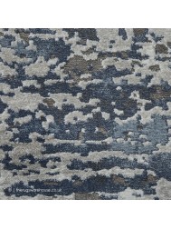 Plume Grey Navy Rug - Thumbnail - 8