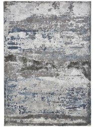 Plume Grey Navy Rug - Thumbnail - 9