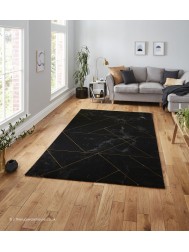 Berona Black Gold Rug - Thumbnail - 2