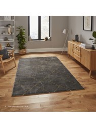 Berona Grey Gold Rug - Thumbnail - 2