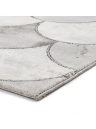 Scale Grey Silver Rug - Thumbnail - 3