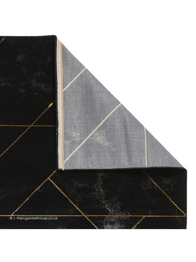 Berona Black Gold Rug - 5