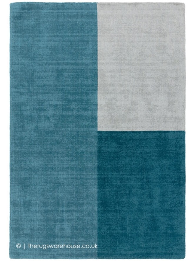 Blox Teal Rug - 6