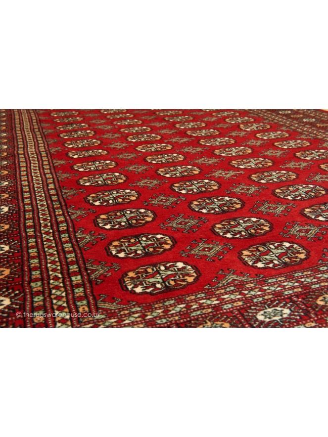 Bokhara Red Rug - 11