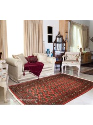 Bokhara Rose Rug - Thumbnail - 2