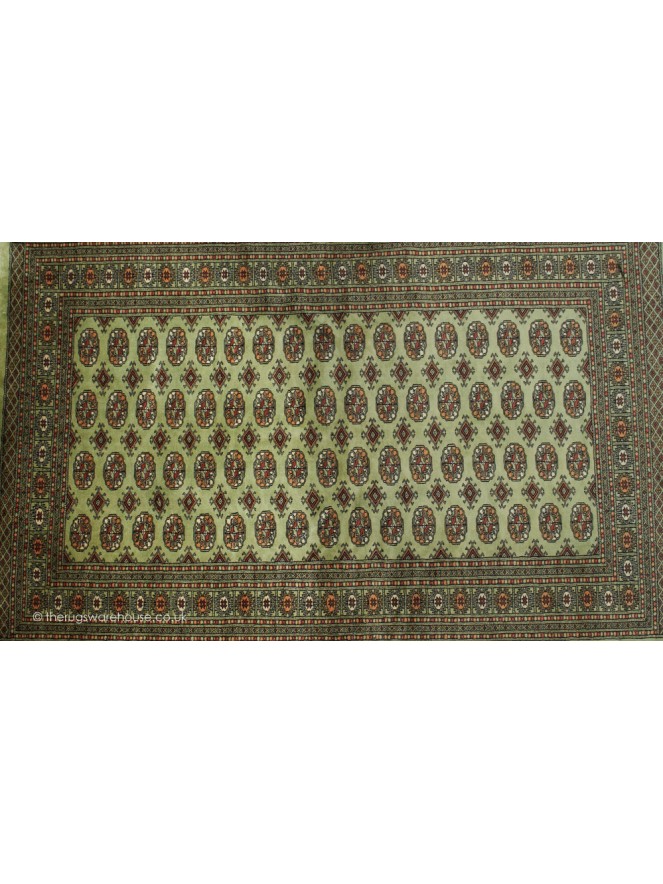 Bokhara Green Rug - 4