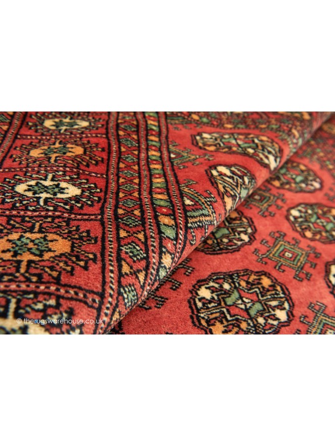 Bokhara Rose Rug - 4