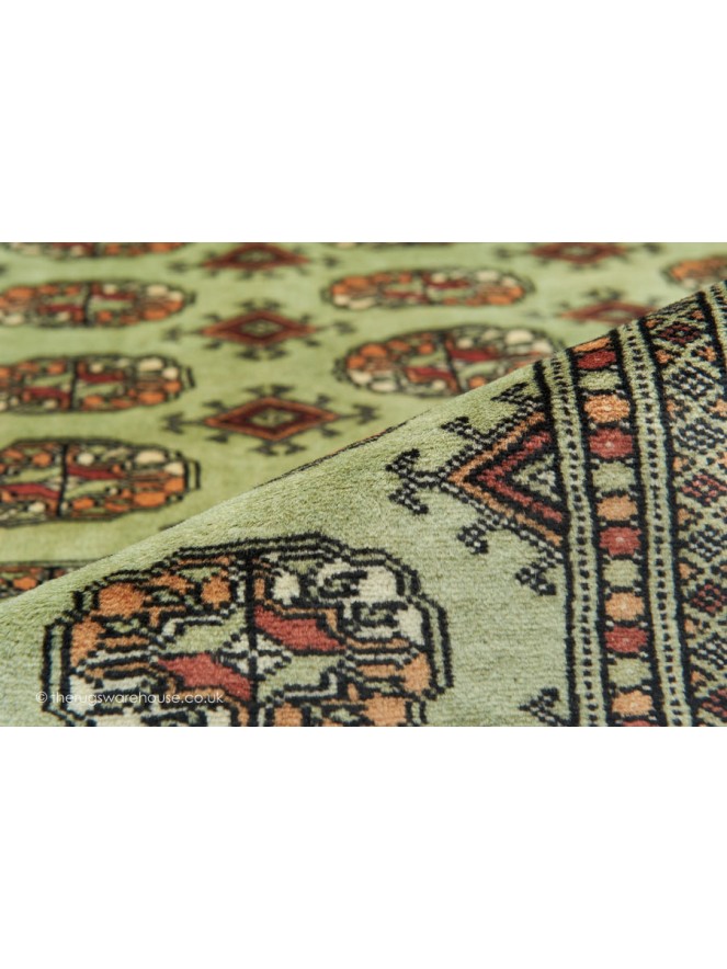 Bokhara Green Rug - 5