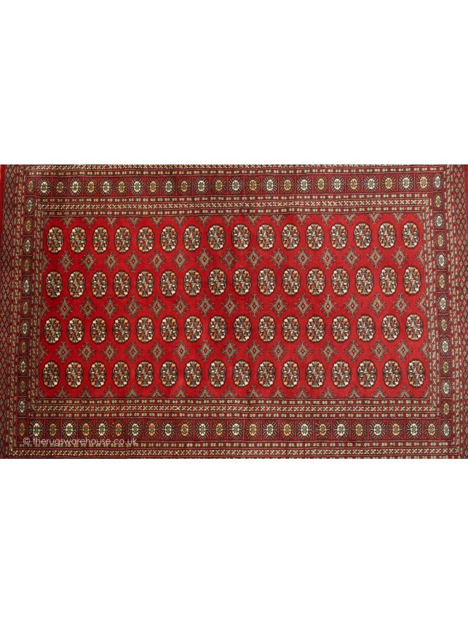 Bokhara Red Rug - 6