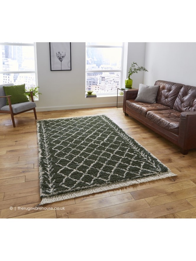 Fez Green Rug - 2