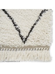 Mohad Black White Rug - Thumbnail - 6