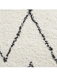 Mohad Black White Rug - Thumbnail - 8