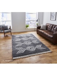 Sahrawi Charcoal Rug - Thumbnail - 2