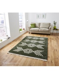 Sahrawi Green Rug - Thumbnail - 2