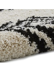 Sahrawi Ivory Black Rug - Thumbnail - 5