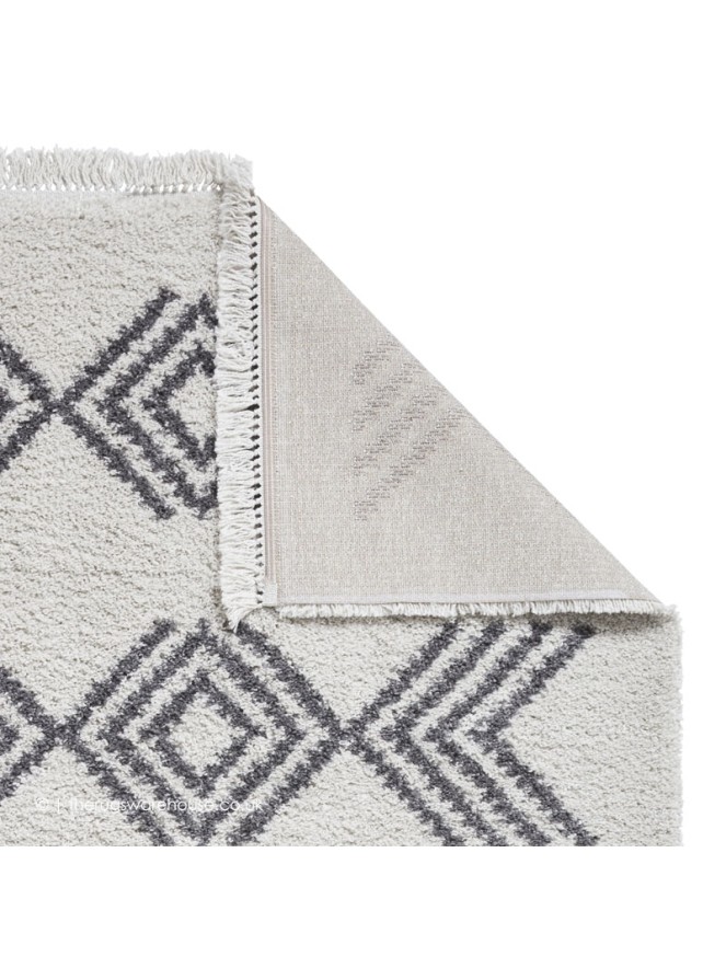 Sahrawi Cream Grey Rug - 7