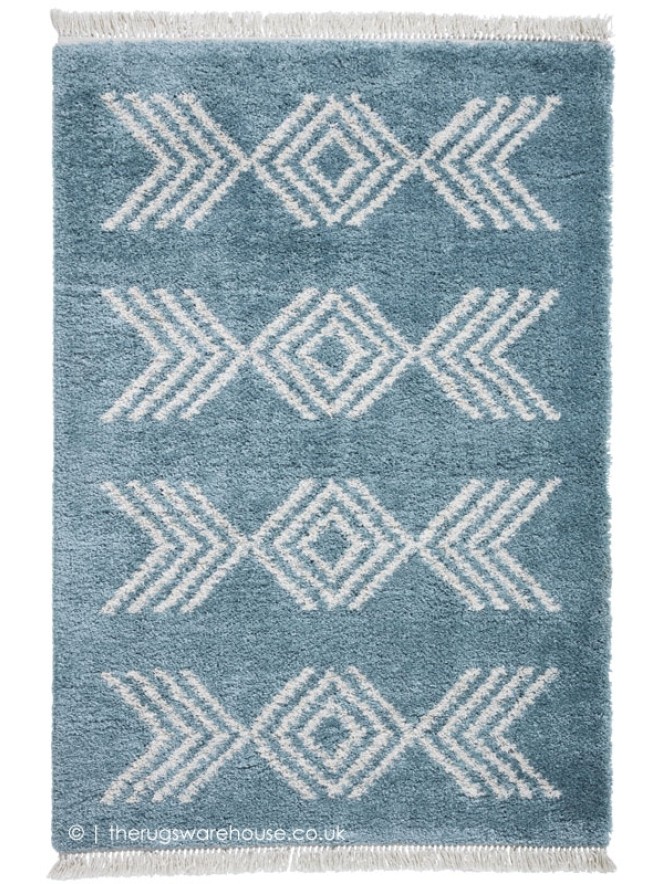 Sahrawi Blue Rug - 9