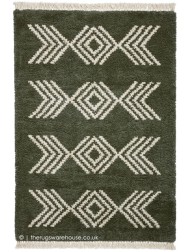 Sahrawi Green Rug - Thumbnail - 9