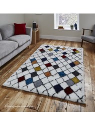 Broadway Tribal Cream Rug - Thumbnail - 2