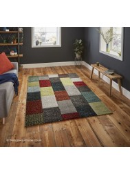 Palmoro Grey Multi Rug - Thumbnail - 2