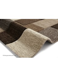 Palmoro Beige Grey Rug - Thumbnail - 3