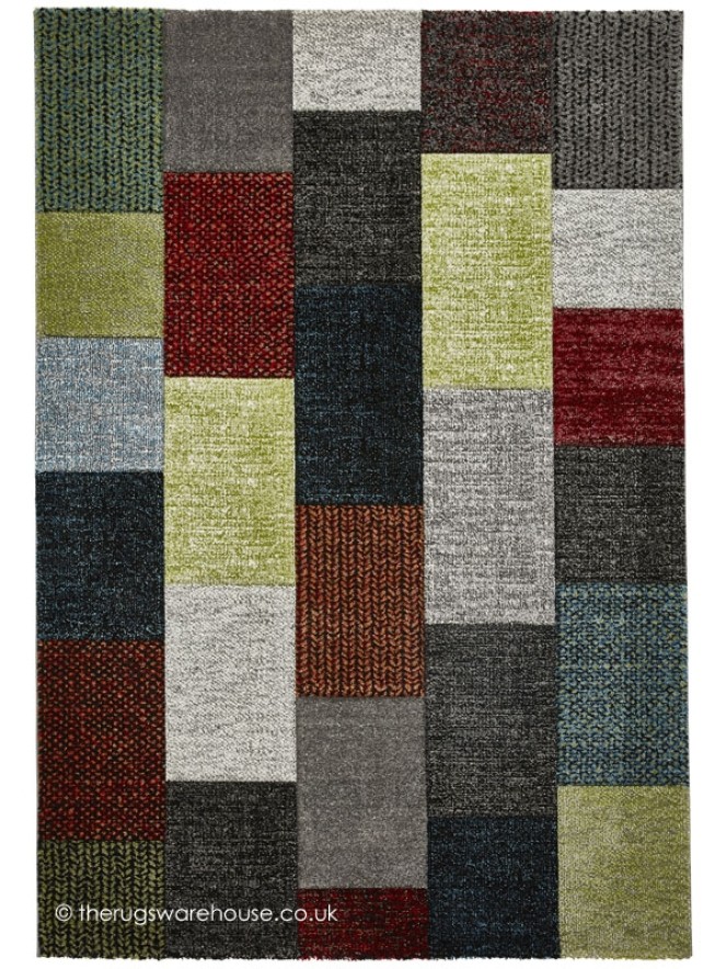 Palmoro Grey Multi Rug - 4