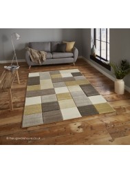 Nordia Beige Yellow Rug - Thumbnail - 2