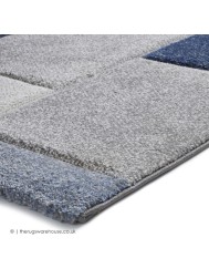 Palmoro Grey Blue Rug - Thumbnail - 3