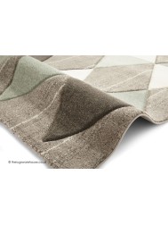 Proska Beige Green Rug - Thumbnail - 3