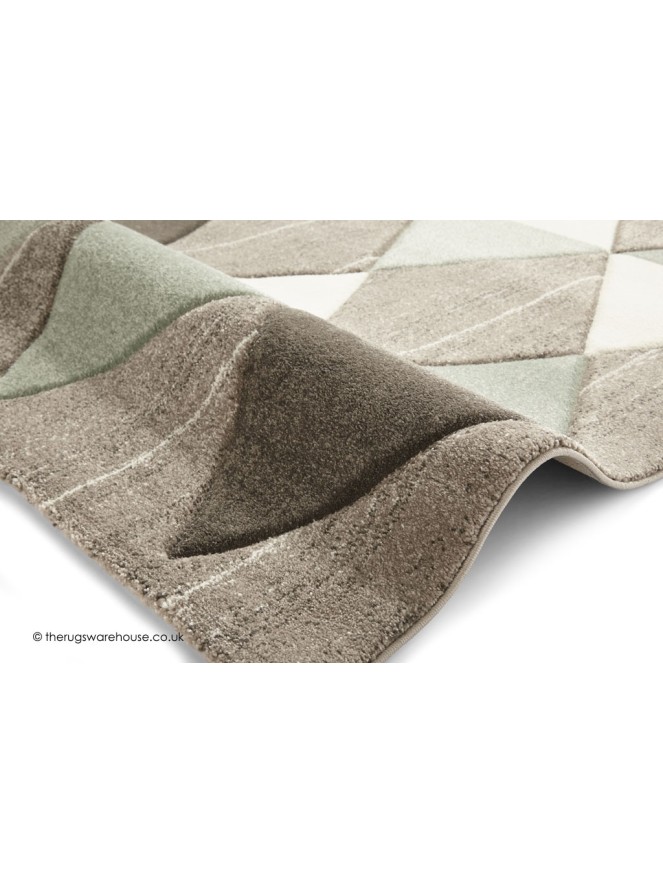 Proska Beige Green Rug - 3