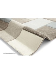 Nordia Beige Blue Rug - Thumbnail - 3