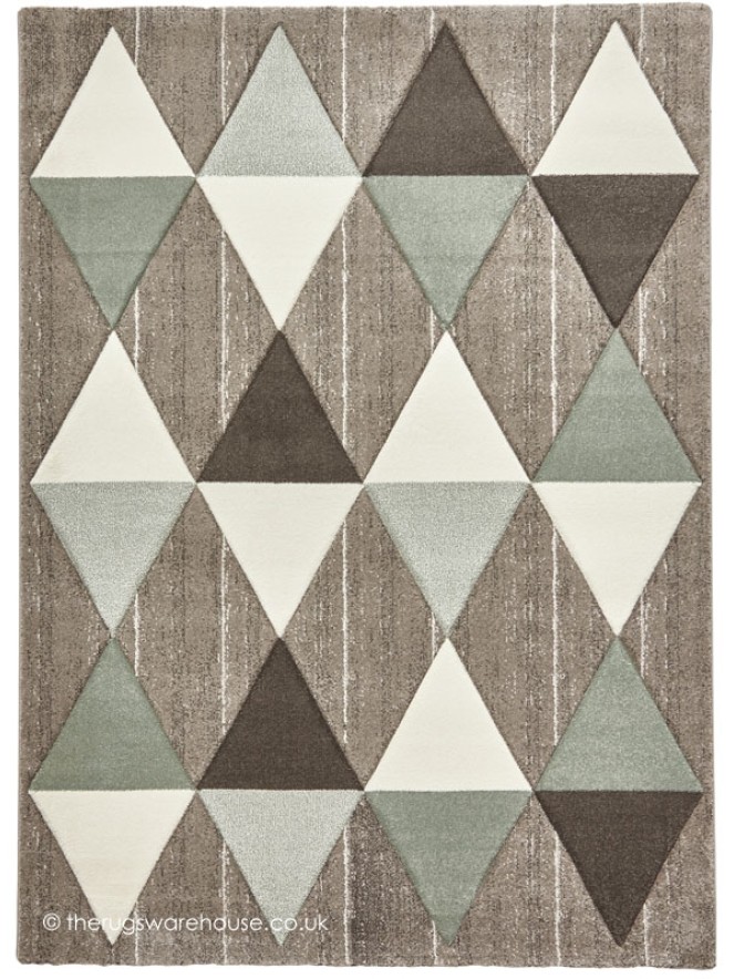 Proska Beige Green Rug - 4