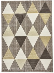 Proska Beige Yellow Rug - Thumbnail - 4