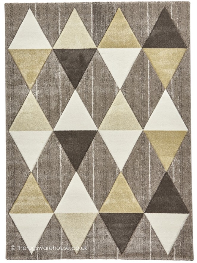 Proska Beige Yellow Rug - 4