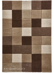 Nordia Beige Brown Rug - Thumbnail - 4