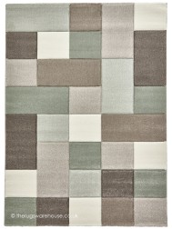 Nordia Beige Green Rug - Thumbnail - 4